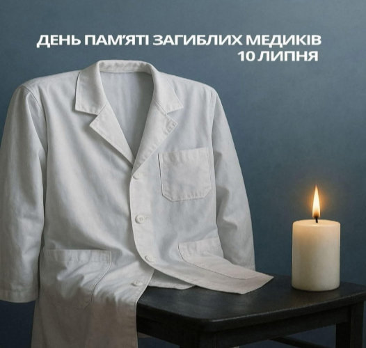 10 липня — День пам’яті медичних працівників, які загинули, виконуючи свій професійний обов’язок.